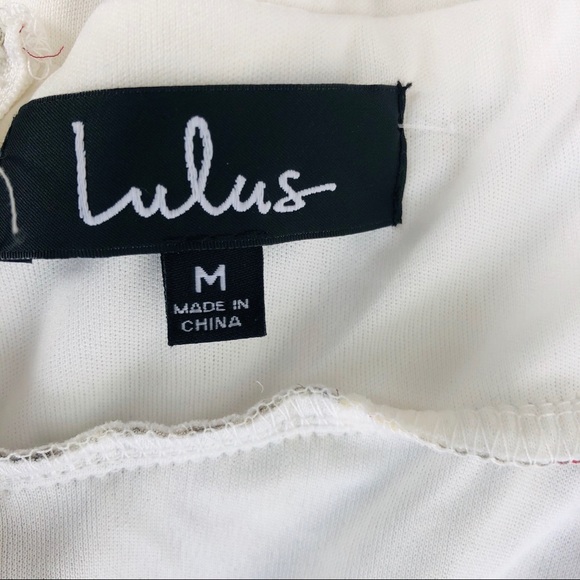 Lulu’s Queen of Hearts White Floral Print Dress - Picture 11 of 14